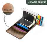 SlimWallet Pro 3.0 | Herren Geldbörse (1+1 GRATIS)