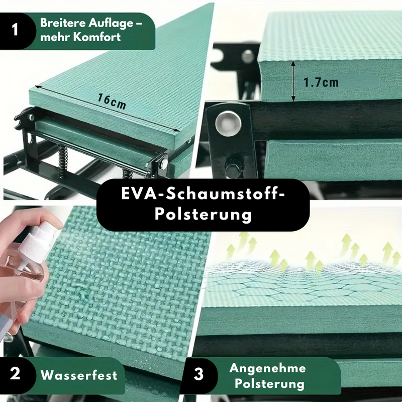 Gärtnerliebe | Ergonomische Kniebank ‘ComfortPlus’