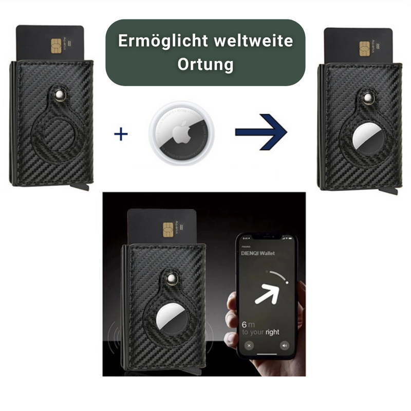 *XMAS DEAL* AIR-TAG Slim Wallet Pro 3.0 | Damen Geldbörse (1+1 GRATIS)